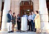 Inauguración de la exposición 'Heryca. Los viajes de Sirus' en el Palacio Consistorial de Cartagena