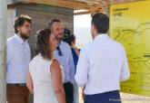 Visita de Obdulia Gmez y Javier Celdrn al Parque Regional de Calblanque