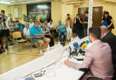 Rueda de prensa de la alcaldesa y la directiva EFES