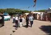 Visita de la Alcaldesa al Campamento de Carthagineses y Romanos