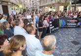 Concentracin en la plaza del Icue contra la violencia de gnero por el asesinato de una mujer en canteras a manos de su ex pareja