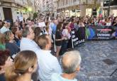 Concentracin en la plaza del Icue contra la violencia de gnero por el asesinato de una mujer en canteras a manos de su ex pareja