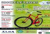 Cartel de la Bicicletada a beneficio de la AECC