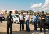 Visita a las obras de la rotonda de acceso a Cabo de Palos