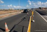 Visita a las obras de la rotonda de acceso a Cabo de Palos