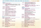 Cartel y programa de la Feria de Asociaciones de Mujeres 2017