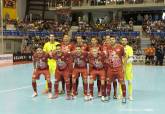 Partido entre el Pl�sticos Romero Cartagena FS y El Pozo Murcia en el Palacio de Deportes