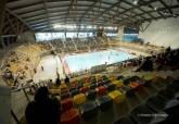 Partido entre el Pl�sticos Romero Cartagena FS y El Pozo Murcia en el Palacio de Deportes