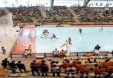 Partido entre el Pl�sticos Romero Cartagena FS y El Pozo Murcia en el Palacio de Deportes