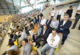 Partido entre el Pl�sticos Romero Cartagena FS y El Pozo Murcia en el Palacio de Deportes
