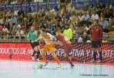 Partido entre el Pl�sticos Romero Cartagena FS y El Pozo Murcia en el Palacio de Deportes
