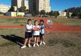 Actividad de ADE. Atletismo con el colegio San Vicente Paul
