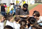 ADE-Atletismo con el San Vicente Paul. Vicente Guardiola