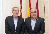Reuni�n entre Juan Pedro Torralba y Juan Carlos de la Cerra, Hermano Mayor de la Cofrad�a California