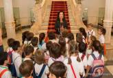 Visita de alumnos de 2 de primaria del Colegio Narval al Palacio Consistorial de Cartagena