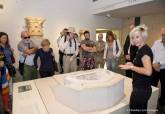 Visita de los miembros de AICEI al Teatro Romano