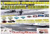 Cartel del I Torneo Modernista de Ftbol, categora benjamn