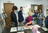 Inauguración de la exposición 'Bailarinas en acuarelas', de la pintora Vichí