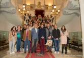 Visita profesores erasmus de Turqua, Rumana y Pas de Gales al Palacio Consistorial 