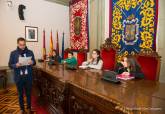 Recepcin a los alumnos de sexto de primaria del CEIP San Isidoro y Santa Florentina que participarn en el pleno infantil