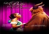 Cartel de La Bella y la Bestia en el Teatro Circo Apolo de El Algar