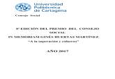Premio 'Gins Huertas Martnez'