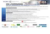 Cartel de la 'XV Jornada para dirigentes empresariales de la Comarca de Cartagena'