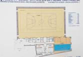 Plano del futuro Pabell�n Polideportivo de La Palma