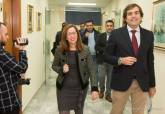 Reuni�n alcaldesa Ana Bel�n Castej�n con Pedro Pablo Hern�ndez en la sede de COEC
