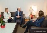 Reuni�n de la alcaldesa Ana Bel�n Castej�n con Cartagena Avanza