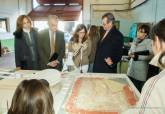 Visita al almacen con los objetos restaurados y en proceso de restauracin del barrio del Foro Romano