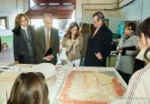 Visita al almacen con los objetos restaurados y en proceso de restauración del barrio del Foro Romano