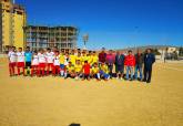 Partido entre el CD Villalba Cadete y La Soledad - Jornada 7 de la Liga Comarcal de F�tbol Base