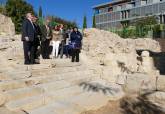 Visita a las excavaciones del Barrio del Foro Romano