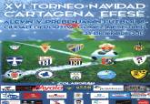 Cartel del XVI Torneo de Navidad Cartagena Efes