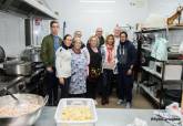 Visita Comedores Sociales Jesús Maestro y Pastor y Hospitalidad Santa Teresa cena de nochebuena Navidad