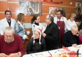 Visita Comedores Sociales Jess Maestro y Pastor y Hospitalidad Santa Teresa cena de nochebuena Navidad