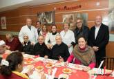 Visita Comedores Sociales Jesús Maestro y Pastor y Hospitalidad Santa Teresa cena de nochebuena Navidad