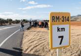 Inauguraci�n carretera RM-314 que une Los Belones con Portm�n (Atamar�a)