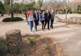 Alumnos del Programa Mixto de Empleo y Formación PMEF en el Parque de la Rosa