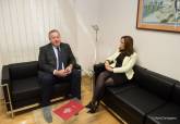 Reuni�n de la alcaldesa de Cartagena con el Delegado de Gobierno de la Regi�n de Murcia