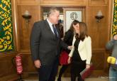 Reuni�n de la alcaldesa de Cartagena con el Delegado de Gobierno de la Regi�n de Murcia