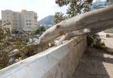 Ca�da de �rbol en la Muralla de Carlos III