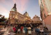 Fiesta del Roscn de Reyes Gigante - plaza del Ayuntamiento