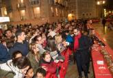 Fiesta del Roscn de Reyes Gigante - plaza del Ayuntamiento