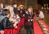 Fiesta del Roscn de Reyes Gigante - plaza del Ayuntamiento