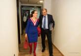 Reuni�n de la alcaldesa con el  presidente de la Uni�n de Cooperativas en la AJE