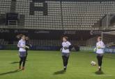 Entrenamiento en el Cartagonova de la selecci�n espa�ola absoluta de f�tbol femenino