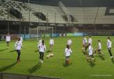 Entrenamiento en el Cartagonova de la selecci�n espa�ola absoluta de f�tbol femenino