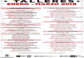 Talleres infantiles Cartagena Piensa enero-marzo 2018